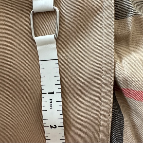 Burberry cotton gabardine long trench coat US 0 - Picture 12 of 14